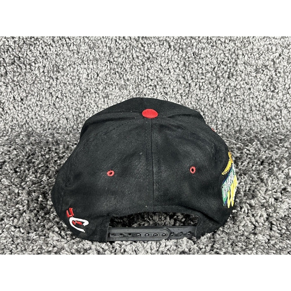 Vintage 90s NASCAR Dale Earnhardt 1998 Brickyard 400 Racing Snapback Hat Cap - Picture 4 of 7